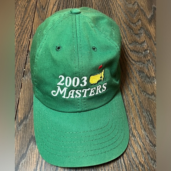2003 USED Masters Green Cap - Picture 1 of 5